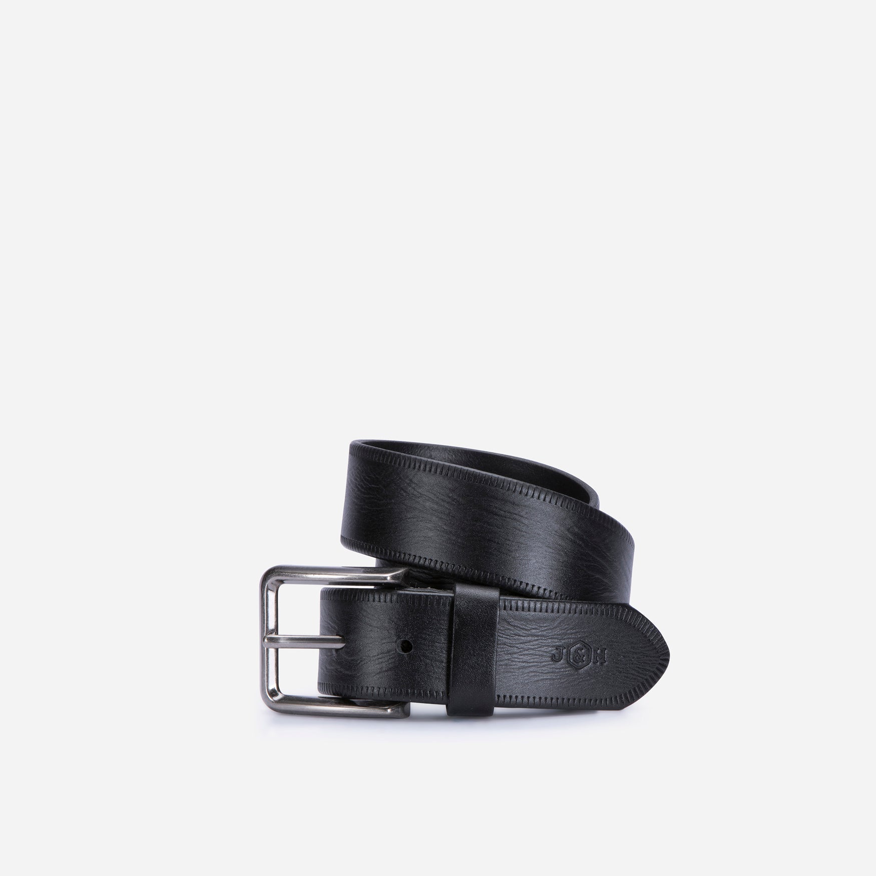 Classic Leather Belt, Black