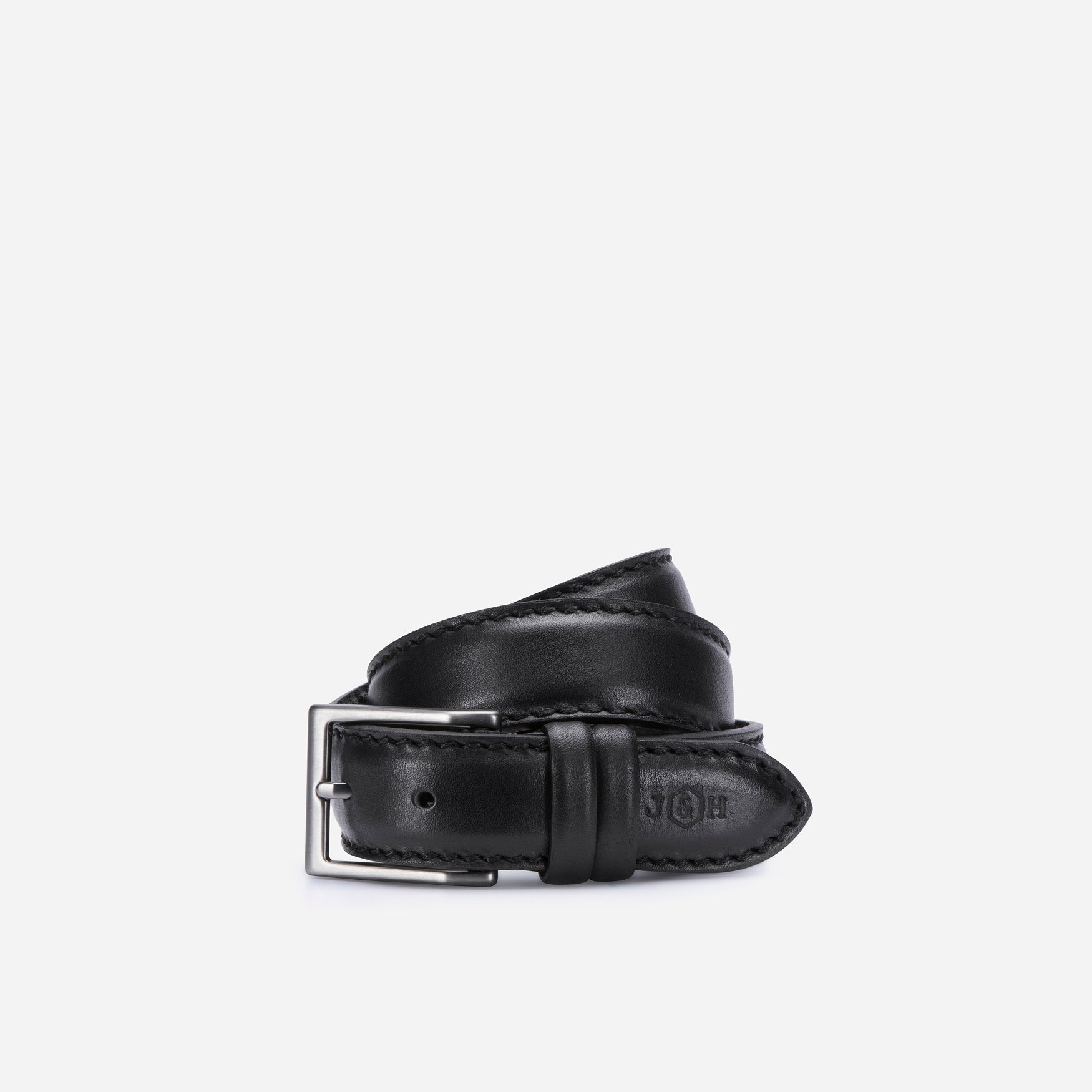 Smart Leather Belt, Black