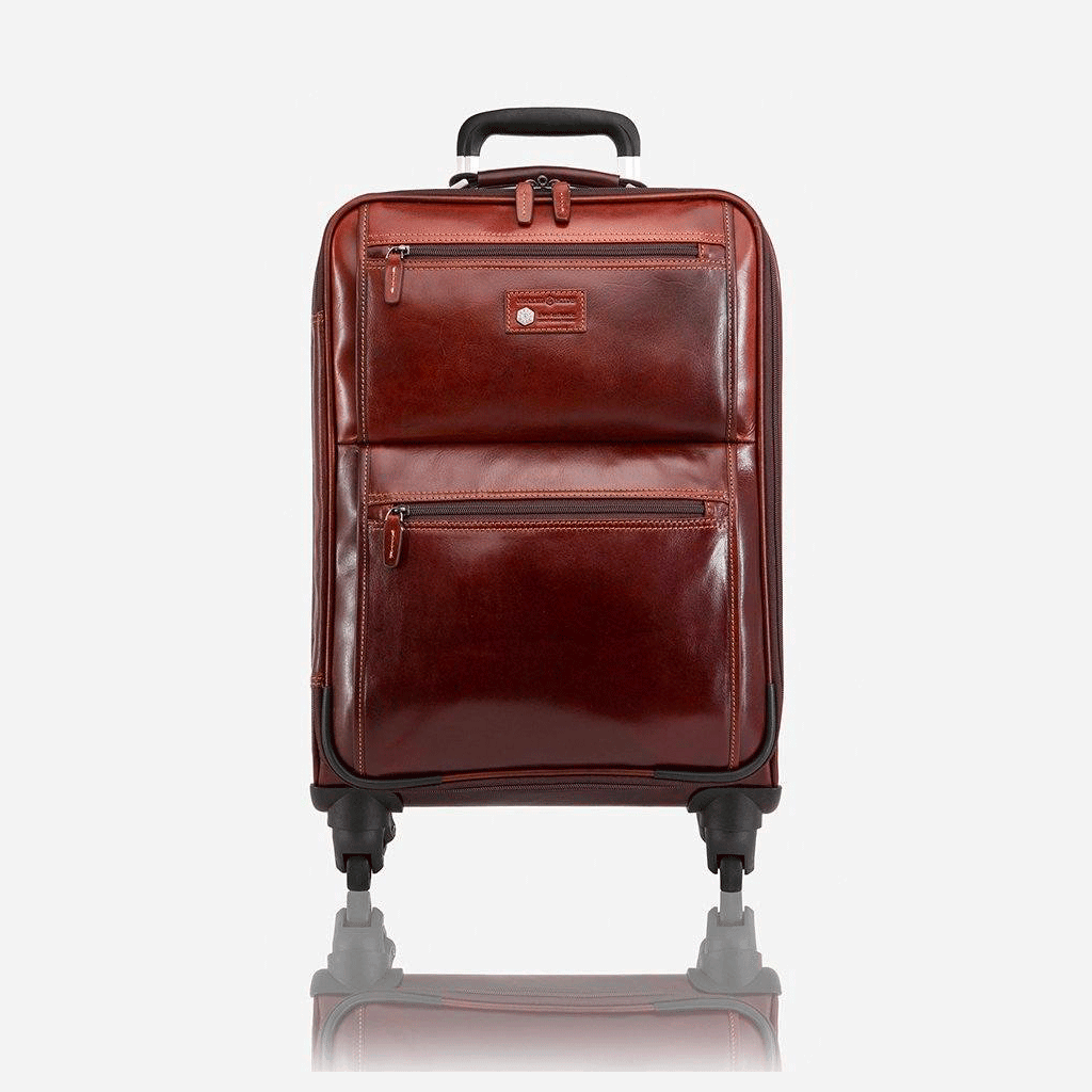 4 Wheel Cabin Trolley 50cm, Tobacco - Jekyll and Hide UK