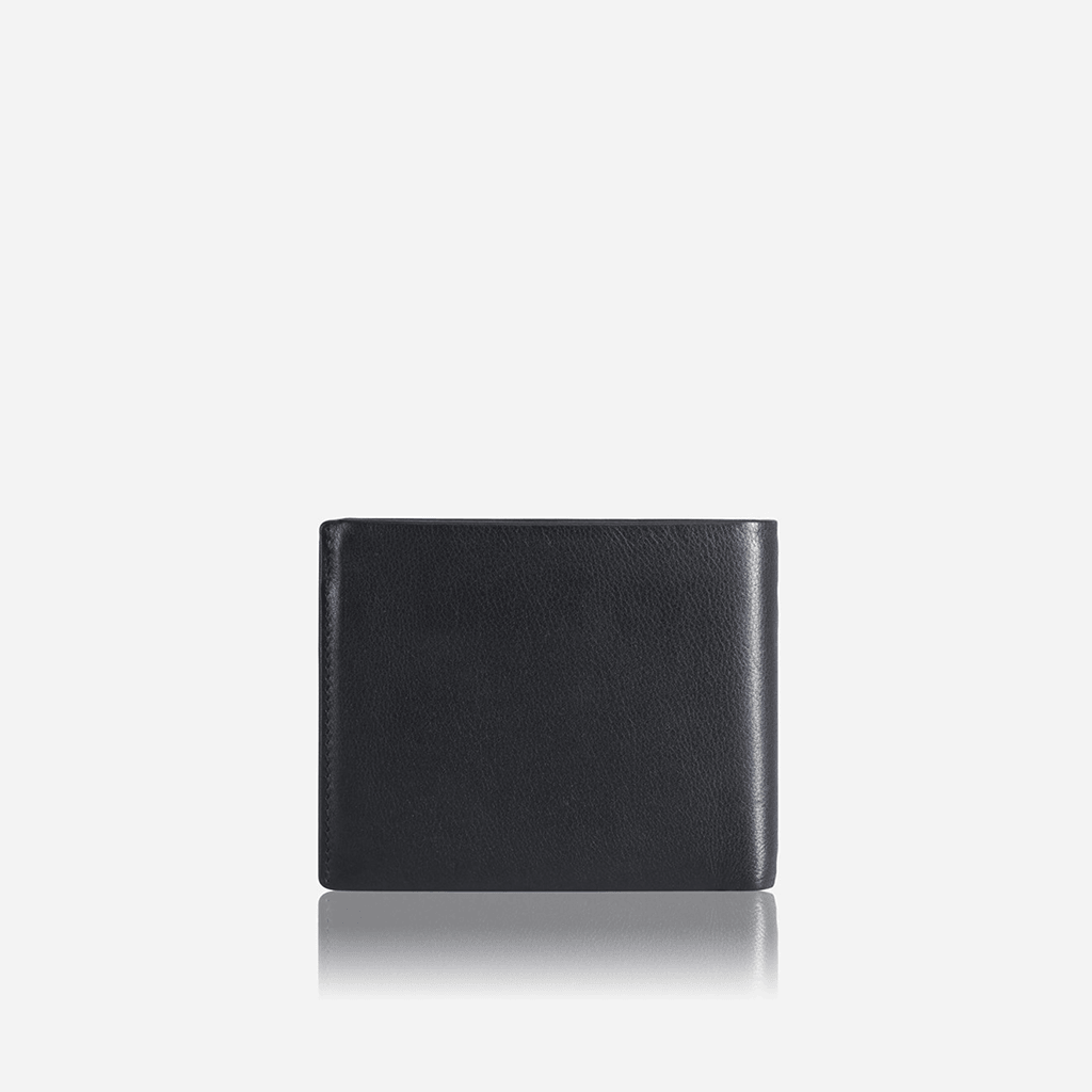 Large Bifold Wallet With Coin, Soft Black - Jekyll and Hide UK