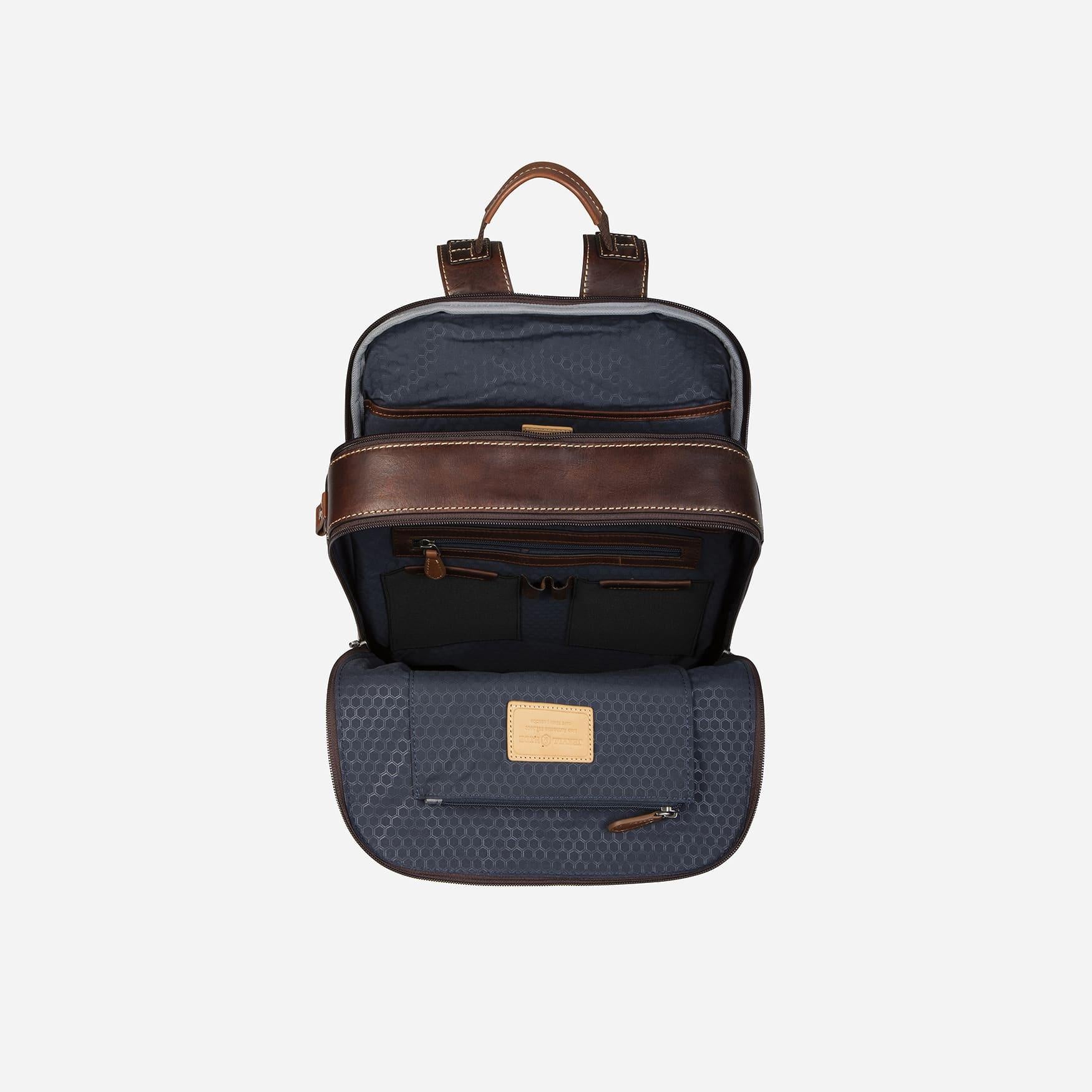 Double Compartment Backpack 41cm, Two Tone - Jekyll & Hide