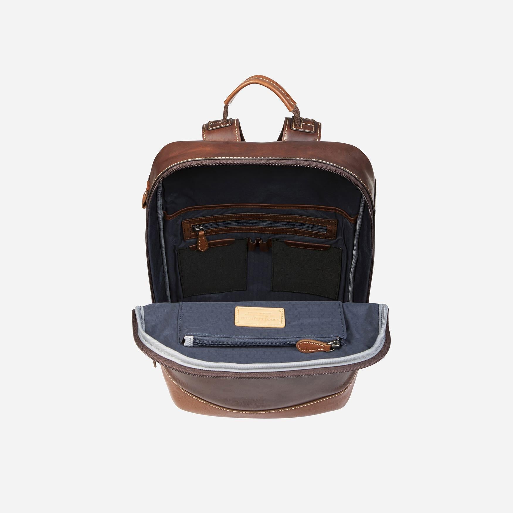 Single Compartment Backpack 41cm, Two Tone - Jekyll & Hide