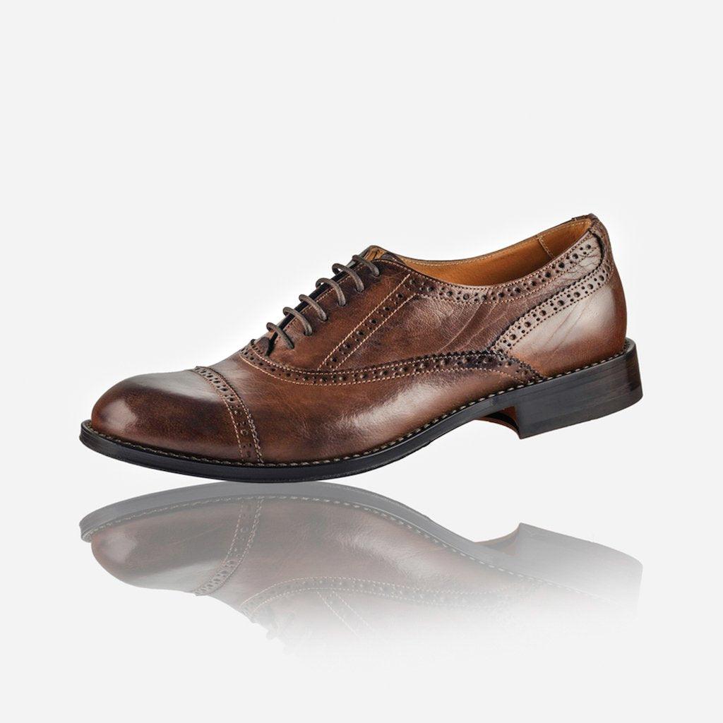 Men's Leather Brogue, Brown - Jekyll and Hide UK