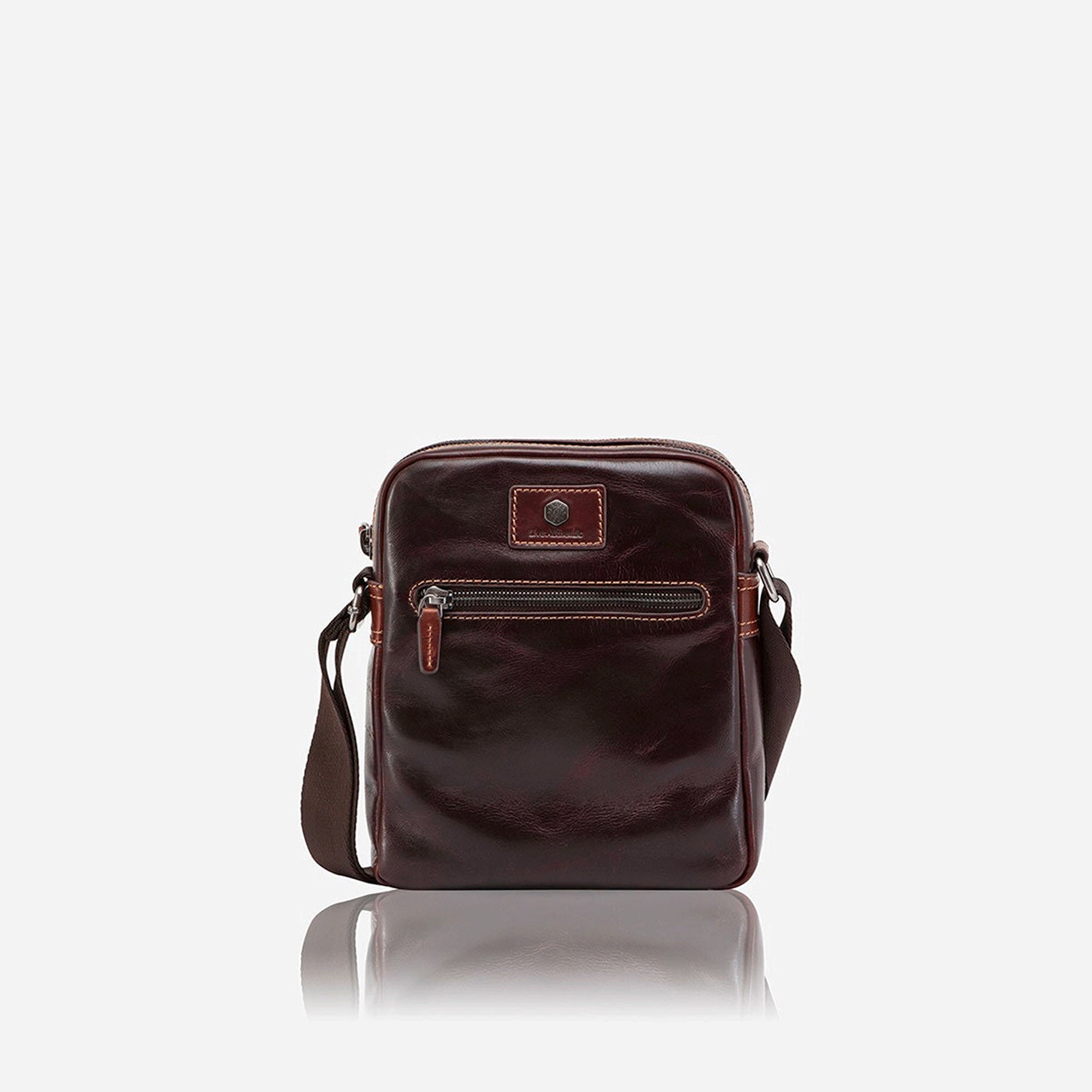 Compact Crossbody Organiser, Tobacco - Jekyll and Hide SA